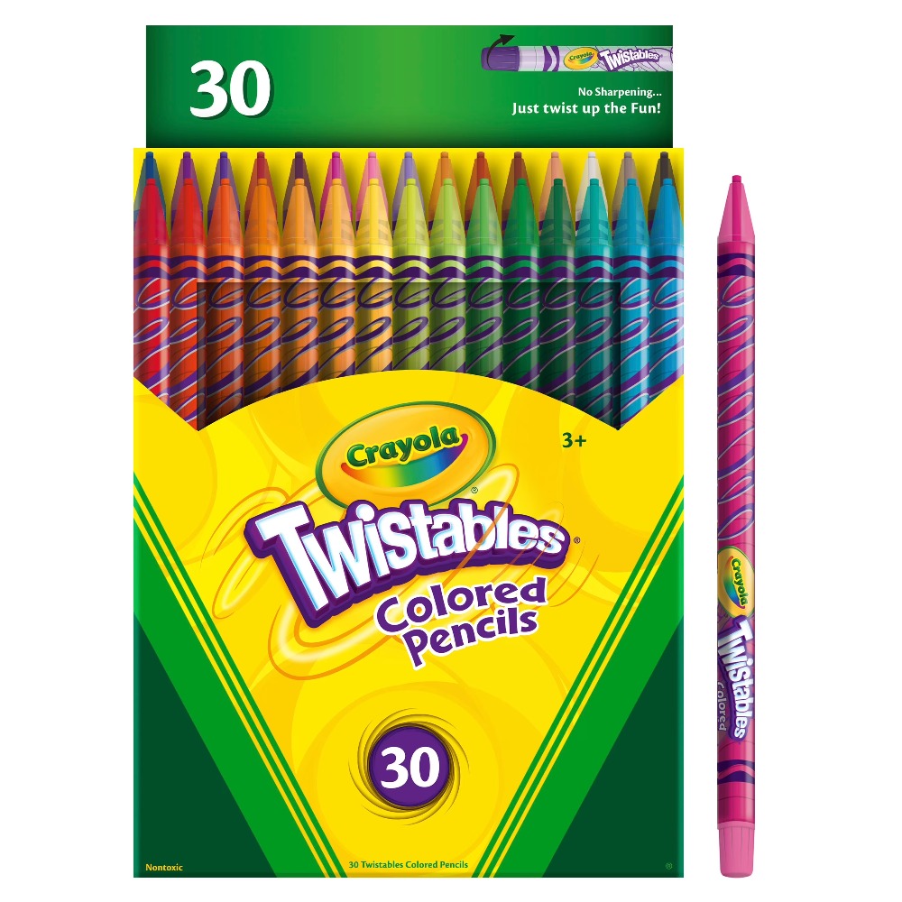 Twistable Colored Pencils Set  - đánh giá và giá Art Craft For 3 Year Old