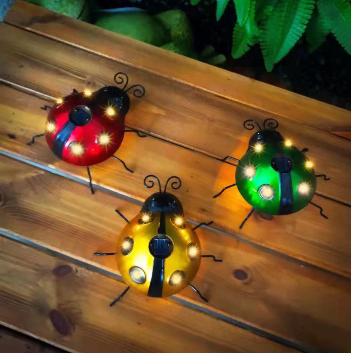 New Solar Iron Art Ladybug Cre - đánh giá và giá Art Craft Ladybug