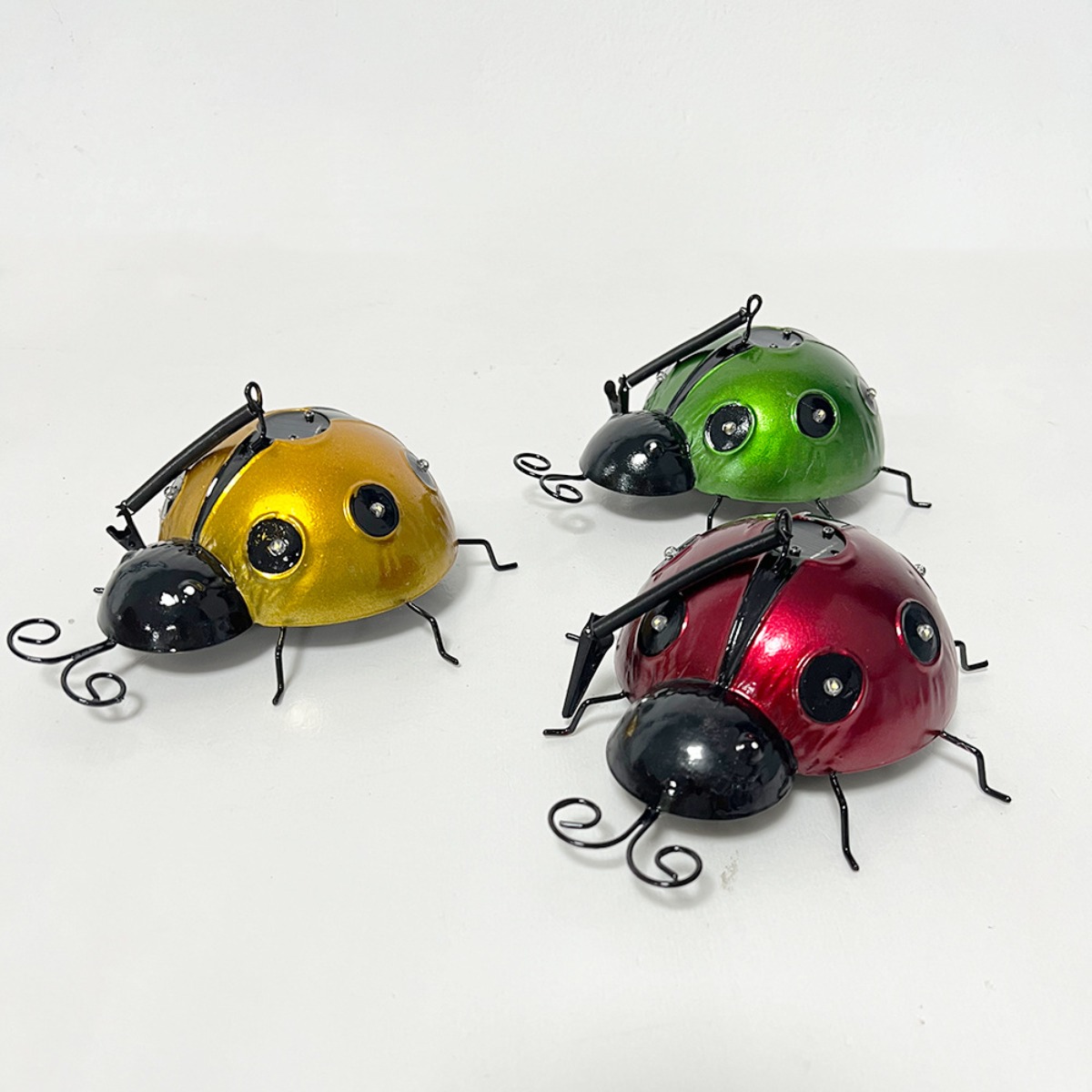 New Solar Iron Art Ladybug Cre - đánh giá và giá Art Craft Ladybug