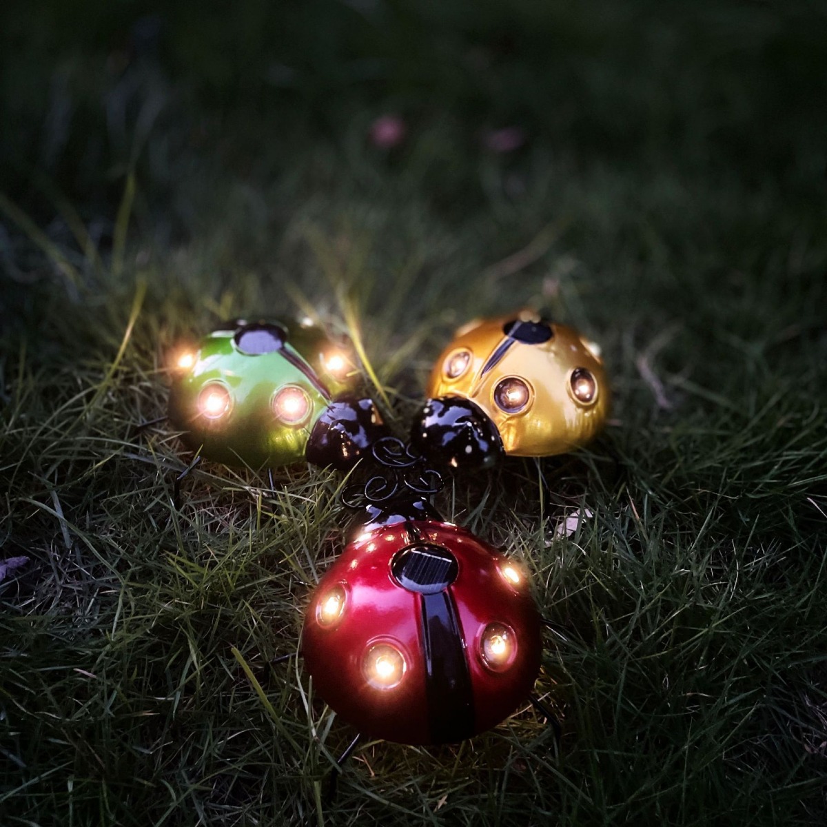 New Solar Iron Art Ladybug Cre - đánh giá và giá Art Craft Ladybug