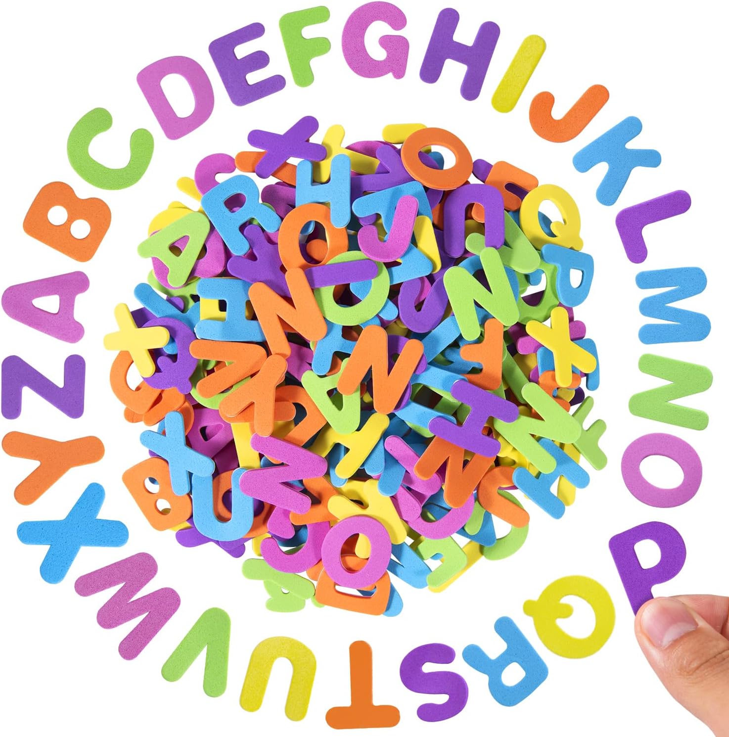 156-468pcs Foam Letter Sticker - đánh giá và giá Art Craft For 3 Year Old