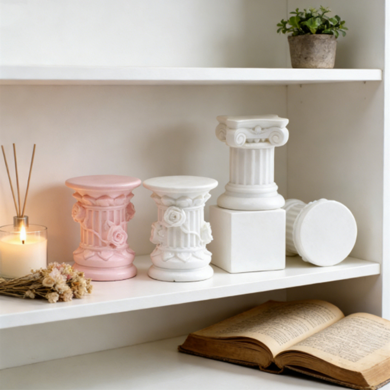 3d Retro Roman Column Figurine - đánh giá và giá Art Craft Furniture