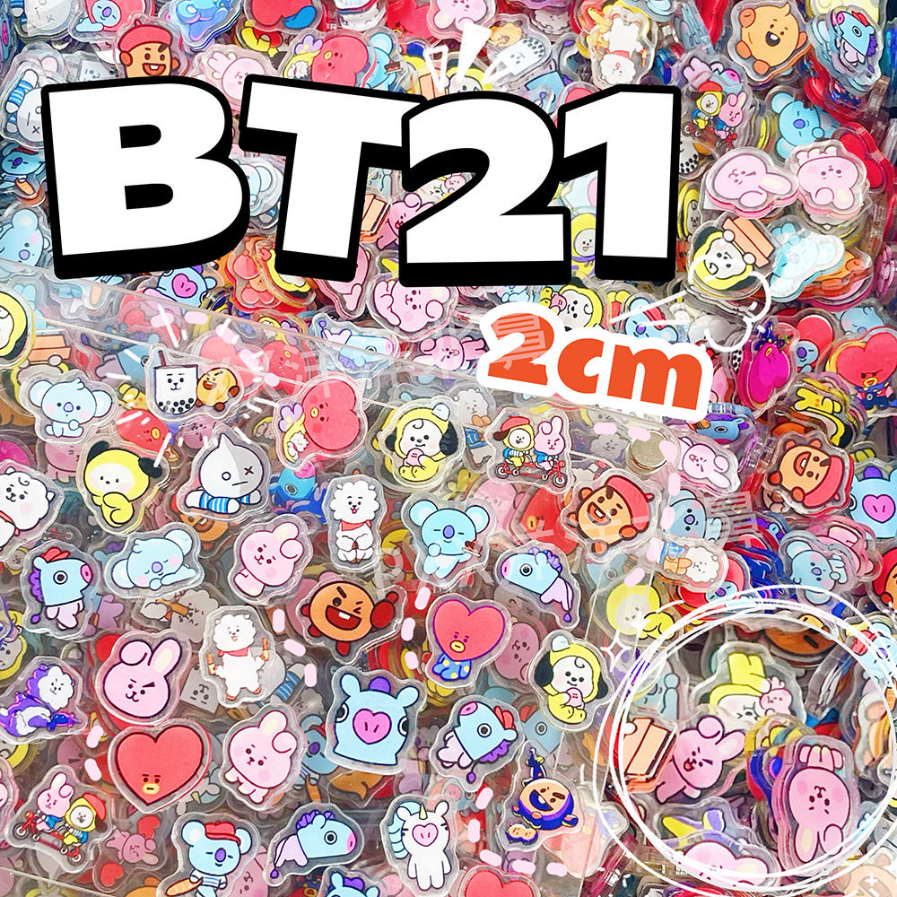 BT21 2cm exquisite acrylic she - đánh giá và giá Art Craft Accessories