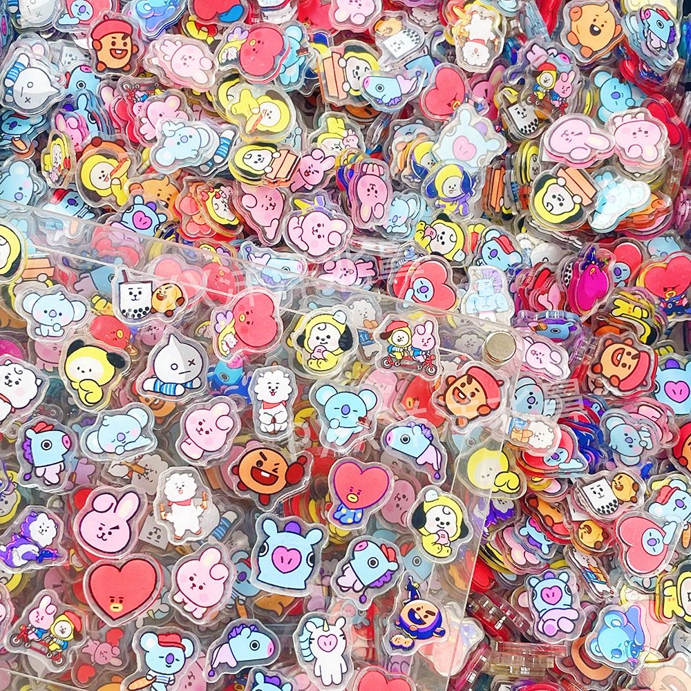BT21 2cm exquisite acrylic she - đánh giá và giá Art Craft Accessories