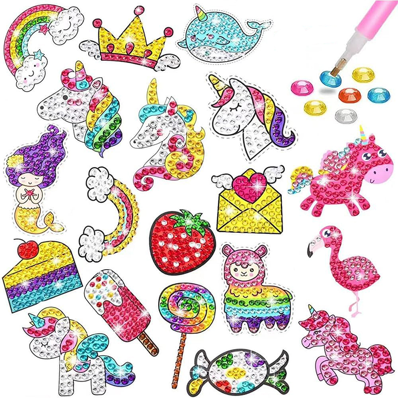 Make Diamond Stickers Kids 5D  - đánh giá và giá Art Craft Ideas For Kids