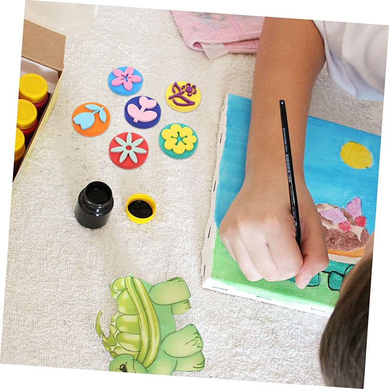 6Pcs/bag Foam Stamps for Paint - đánh giá và giá Art Craft For 3 Year Old
