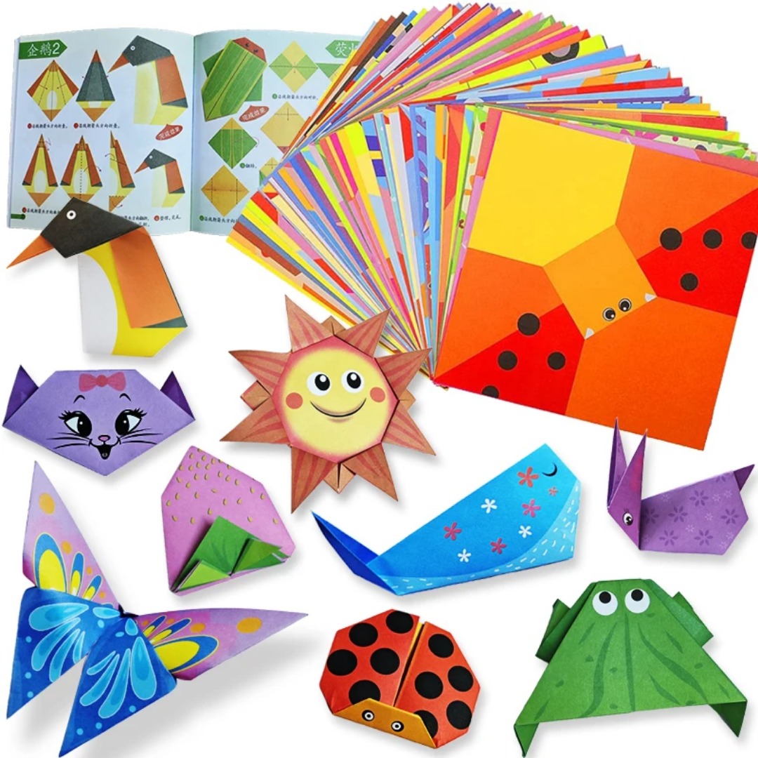 New Origami Kit 30 Sheets Orig - đánh giá và giá Art Craft For 3 Year Old