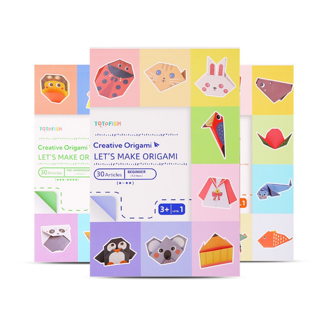 New Origami Kit 30 Sheets Orig - đánh giá và giá Art Craft For 3 Year Old