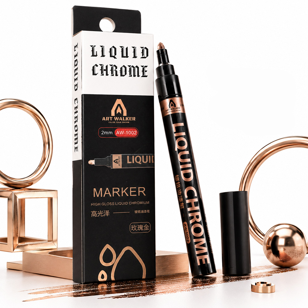 2mm Liquid Chrome Marker High  - đánh giá và giá Art Craft Mirror