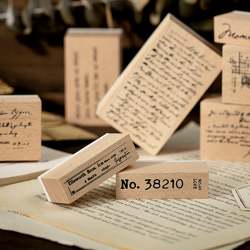 Yoofun 8 Designs  Number Symbo - đánh giá và giá Rubber Stamp Blank