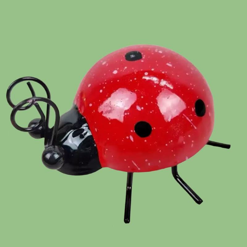 Metal Ladybug Iron Art Handmad - đánh giá và giá Art Craft Ladybug