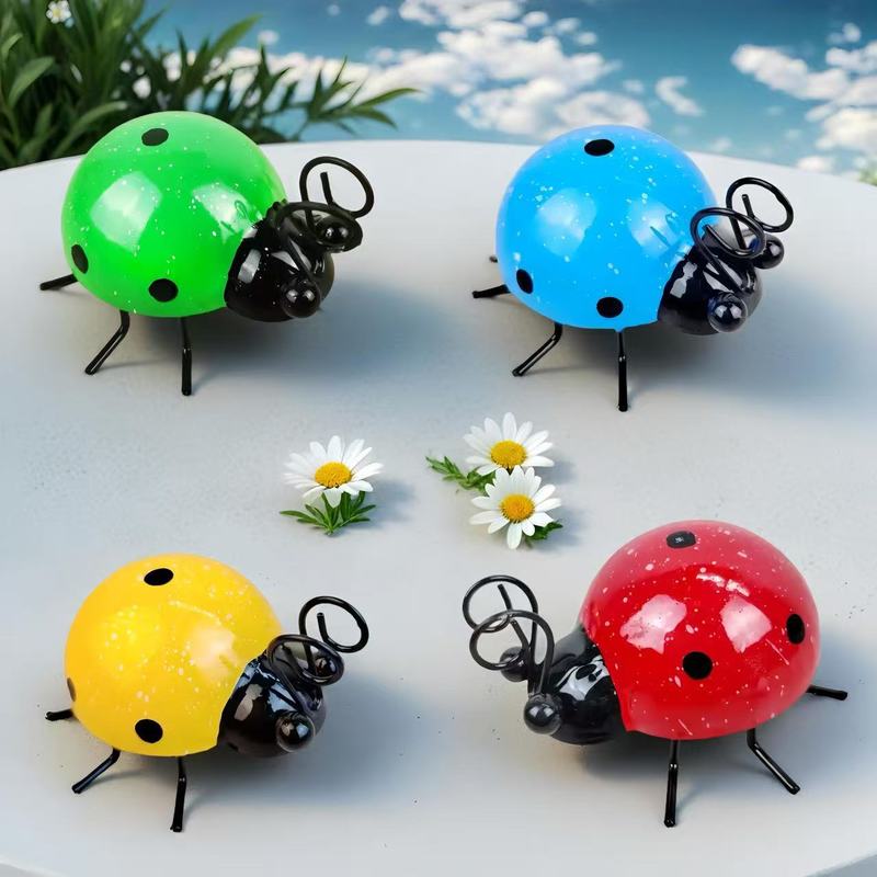 Metal Ladybug Iron Art Handmad - đánh giá và giá Art Craft Ladybug