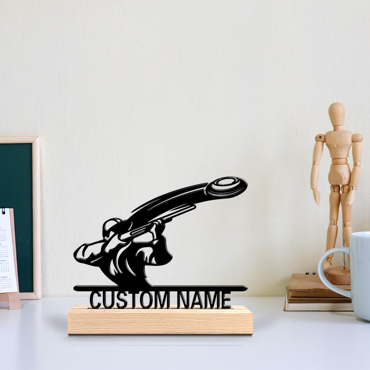 1pc Modern shoot Custom Text T - đánh giá và giá Art Craft Decoration