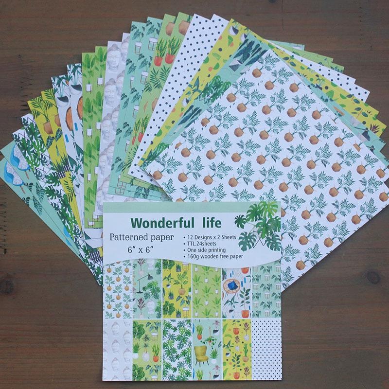 24 Sheets Wonderfu Life Craft  - đánh giá và giá Art Craft Background