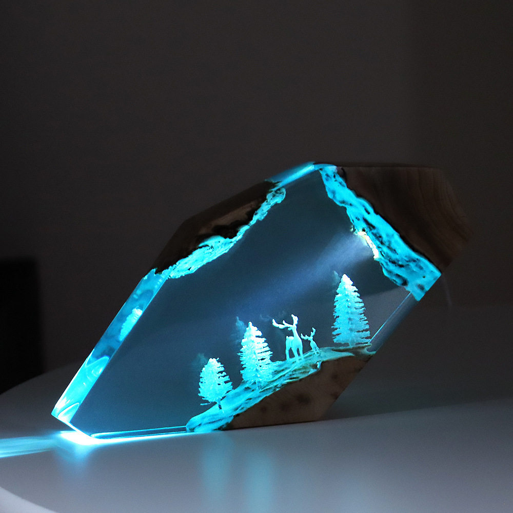 Forest Fairy Deer Desktop Art  - đánh giá và giá Art Craft Decoration