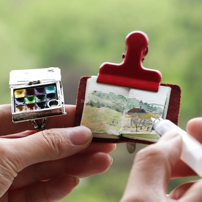 Ultra Mini Travel Watercolor P - đánh giá và giá Gouache Paint Set