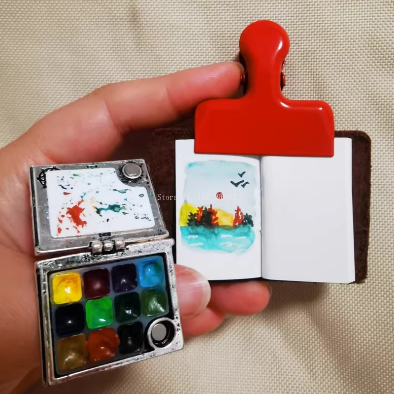Ultra Mini Travel Watercolor P - đánh giá và giá Gouache Paint Set