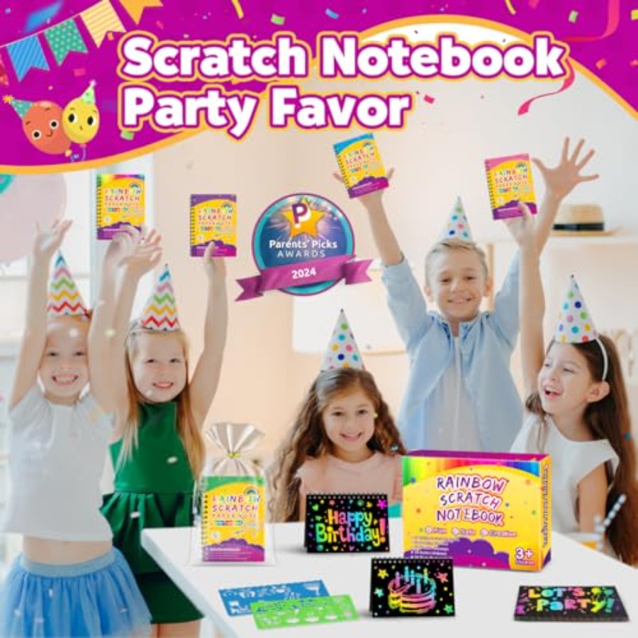 Party Favors for 4-8-12: 24 Pa - đánh giá và giá Art Craft Notebook