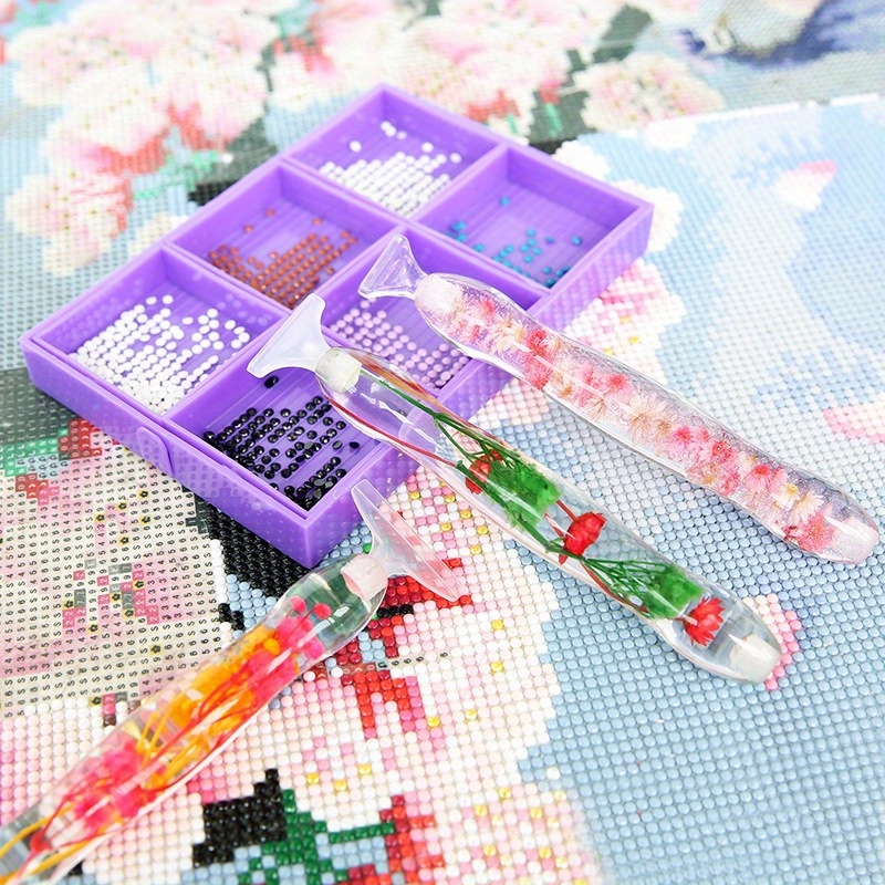 1set Flower Design Resin 5D Di - đánh giá và giá Art Craft Accessories